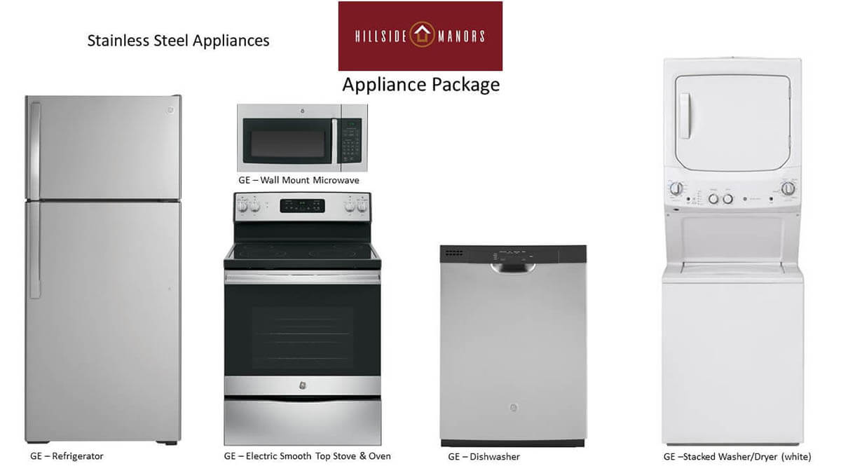 Hillside Manors Appliance Package